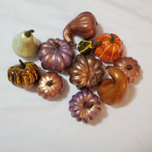 Lot of (11) Assorted Faux Fall Harvest for Your Autumn Display - Picture 4 of 5